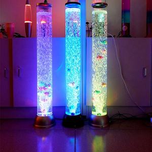 <span class=keywords><strong>Lampe</strong></span> <span class=keywords><strong>à</strong></span> <span class=keywords><strong>bulles</strong></span> en acrylique transparente personnalisée, <span class=keywords><strong>lampe</strong></span> LED <span class=keywords><strong>à</strong></span> changement de couleur, <span class=keywords><strong>lampe</strong></span> méduse, lumière d'aquarium pour la décoration de la maison - Product Image 1