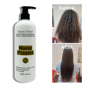 Kit de Cuidado Capilar con Queratina Orgánica Natural, Aceite de Coco, Argén, Queratina Hidrolizada, Fórmula Profesional de Salón para Nutrir el Cabello - Product Image 3