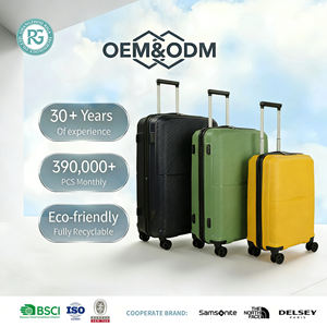 <span class=keywords><strong>2026</strong></span>年新型PPハードシェルスーツケースセット イエロー/パープル/ブラック/グリーン 20インチ24インチ28インチ 耐衝撃トラベルラゲージ 360度回転 °   車輪 - Product Image 5