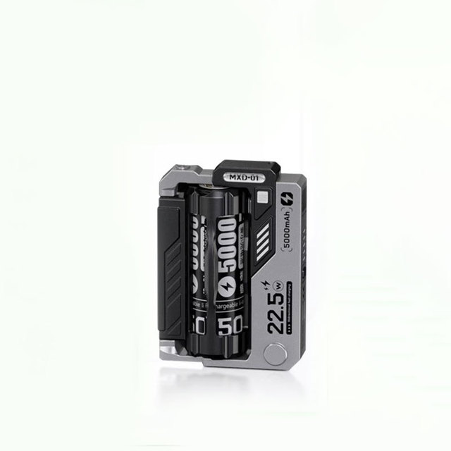 22.5W Emergency Battery Charger with Modular Design 5000mAh Power Bank PD Function for Laptop Use Battery Case Removable