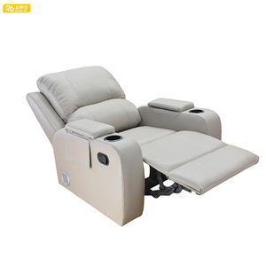 الصين مصنع متعددة الوظائف أريكة ، كرسي مكتب بو الجلود أثاث غرفة المعيشة أريكة - Product Image 2