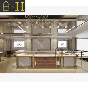 Jewelry Showcase Manufacture Display Cabinet Jewellery Showroom Designs Jewelry Shop Decoration