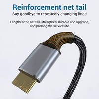 Câble de charge rapide 0,5M 1M 1,5M 2M haute vitesse 5 Gbps USB C Type C vers USB 3.0 Micro B mâle pour synchronisation de données et disques durs