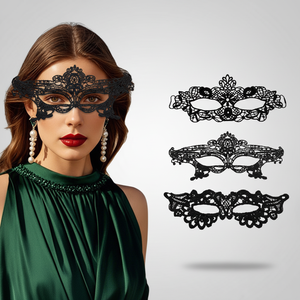 <span class=keywords><strong>Masque</strong></span> de carnaval en polyester à dentelle sexy et mystérieuse, idéal <span class=keywords><strong>pour</strong></span> Halloween, la Saint-Valentin et <span class=keywords><strong>les</strong></span> remises de diplômes - Nouveauté promotionnelle - Product Image 2