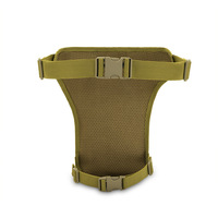 Sac de cuisse tactique imperméable en nylon 1050D, multi-poches, réglable, pour moto, randonnée, camping, cyclisme