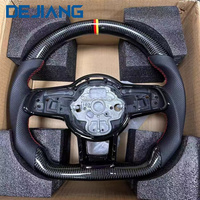 Volant de voiture en fibre de carbone le plus vendu pour VW Volkswagen Golf 5 6 7 R MK5 MK6 MK7 MK7.5 Gti Polo Passat B8 Amélioré