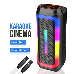 ZQS42102W Nuevo Altavoz para Fiestas al Aire Libre con Diseño Especial, Altavoz Inteligente con Luz LED y Bajos Potentes - Product Image 1