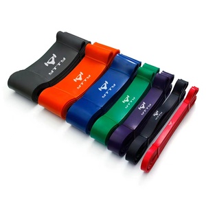 208cm fasce di resistenza in lattice gomma palestra rafforzare la forza di allenamento Fitness tirare su <span class=keywords><strong>fascia</strong></span> elastica - Product Image 2