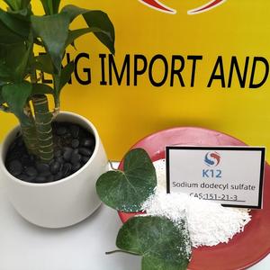 CAS 151-21-3 agente espumante champú materia prima cosmética K12 lauril sulfato de sodio SLS - Product Image 4