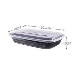 Boîte en plastique transparente recyclable de haute qualité, matériau PP jetable, boîte alimentaire pour fruits et légumes - Product Image 4