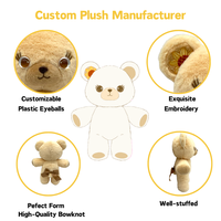 Ensemble cadeau d'entreprise personnalisé, ours en peluche, fabricant de jouets en peluche, jouets en peluche personnalisés, jouet en peluche personnalisé
