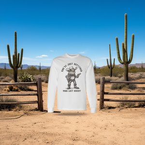 T-shirt à manches longues Cowboy Frog You've Just Buttered Your Last Biscuit - Produit promotionnel - Product Image 3