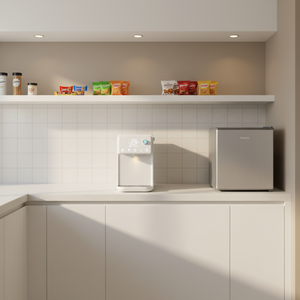 เครื่องทำน้ำร้อน-เย็นตั้งโต๊ะขนาดเล็ก ใช้ไฟฟ้า/แบบธรรมดา พร้อมระบบล็อคป้องกันเด็ก และถังขนาด 5 <span class=keywords><strong>ลิตร</strong></span> ลดราคาพิเศษ - Product Image 4