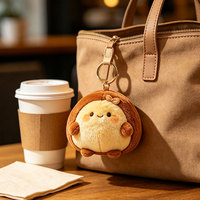 Porte-clés en peluche doux et compact personnalisé, breloque décorative pour sac à main, pour les revendeurs en gros de boutiques