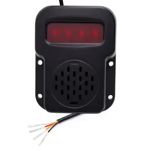 Vehicle Blind Area Warning Pedestrian Sound And Light Alarm Metal Shell Waterproof Left Turn Right Turn Reverse Trigger Alarm