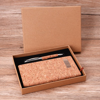 Maßgefertigtes Umweltfreundliches Neues Design Werbe-Bürobedarf Event-Geschenkset für Partner mit Notizbuch Stift Schlüsselanhänger