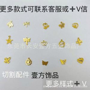 เครื่องประดับวันสแควร์ YF0026 เครื่องประดับมือ ยุโรป สหรัฐอเมริกา แฟชั่นข้ามพรมแดน สร้อยข้อมือสแตนเลสชุบทอง ดีไซน์ยูนิเซ็กส์ สไตล์โจ๊กเกอร์ - Product Image 4