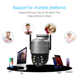 V380 kamera Mini PTZ Wifi, kamera keamanan kamera CCTV sistem warna penuh penglihatan malam kecil lampu kilat kamera LED - Product Image 5