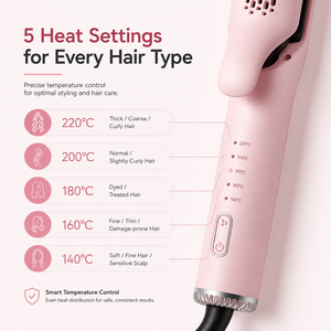 <span class=keywords><strong>Plancha</strong></span> <span class=keywords><strong>de</strong></span> <span class=keywords><strong>Pelo</strong></span> Profesional para Cabello Lacio y Rizado, Herramienta Portátil para Peinar con Queratina, Calentamiento Rápido, Multiestilos, para Marca OEM - Product Image 6