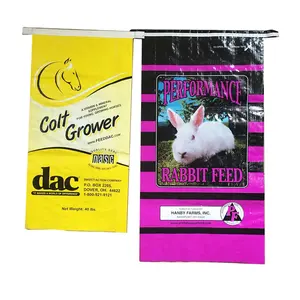 Manufacturers wholesale PP woven bags covered with film moisture-proof color film bags