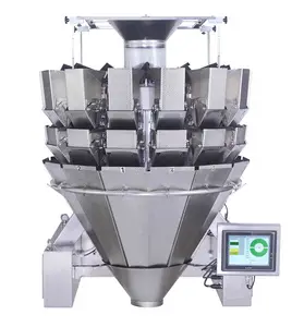 14 Head Combination Weigher IP65 waterproof 2.5L Hopper Counting Dosing weigher