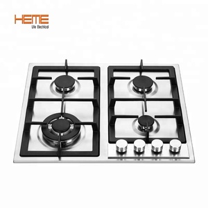 Built-In 4 Burner Gas 304# Stainless Steel Top CE UKCA Certificate for Household Use Supports Model PG6041S-A1CIA - Product Image 1