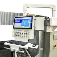 Scie à pont CNC 5 axes automatique fiable pour la découpe de pierre, idéale pour les marchés des États-Unis et du Canada, avec fonction de découpe de vasques de comptoir de cuisine