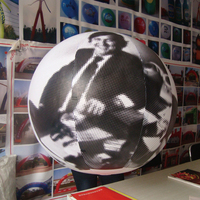 Ballon publicitaire géant gonflable à l'hélium, changeant de couleur, pour événements et promotion en extérieur