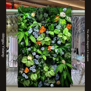 Fondo biónico de césped artificial, simulación de pared verde, balcón, Seto falso, decoración de pared, Panel Artificial, pared de hierba - Product Image 3