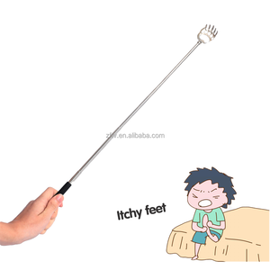 Arranhador telescópico de aço inoxidável, extensível, para trás, raspador - Product Image 1