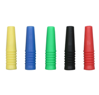 Connecteurs audio-vidéo banane en laiton nickelé CZ-2082, fiche banane 2 mm pour instrument électronique