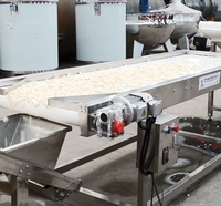 Ligne de production de pâte d'ail industrielle multifonctionnelle de haute qualité, machine automatisée de pelage et de traitement de l'ail
