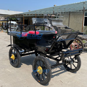 عربة سباق ماراثون ، عربة أحصنة ، بعجلتين ، عربة مسحوبة على شكل حصان ، عربة لمشاهدة معالم المدينة - Product Image 3