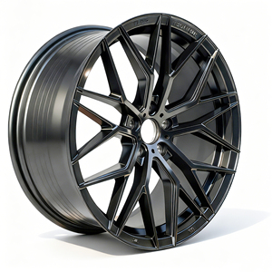 <span class=keywords><strong>Jantes</strong></span> en alliage d'aluminium noir brillant légères 5X120 5X108 5X114.3 5X112 pour berlines et SUV de luxe BYD <span class=keywords><strong>BMW</strong></span> Audi Toyota - Product Image 2