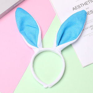 DAMAI Wholesale Plush Bunny Ear Headbands for Kids & Adults Cute Rabbit Hair Hoop Hair Accessories Fashionable Hair Decorations - Product Image 4