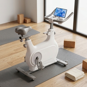 Bicicleta de <span class=keywords><strong>Spinning</strong></span> Magnética para Interiores TD, Nueva, Silenciosa, con Resistencia Ajustable de 6 kg, con Correa de Transmisión Magnética - Product Image 6