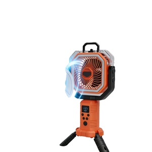 Rechargeable Oscillating <b>With</b> Mist Spray <b>Remote</b> <b>Control</b> 20000Mah Large Capacity Portable <b>Fan</b> for Outdoor Camping - Product Image 1