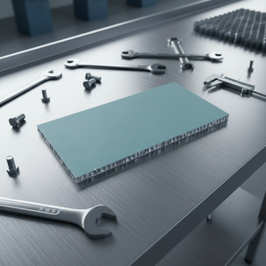 Pannello a Nido d'Ape <span class=keywords><strong>in</strong></span> Alluminio con Pellicola <span class=keywords><strong>PVC</strong></span> di Alta Qualità per Armadi, Cucine e Ambienti Domestici - Product Image 1