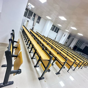 Promotion à bas prix pour les salles de classe universitaires bureaux et chaises connectés combinaisons de bureaux et de chaises pour étudiants - Product Image 3