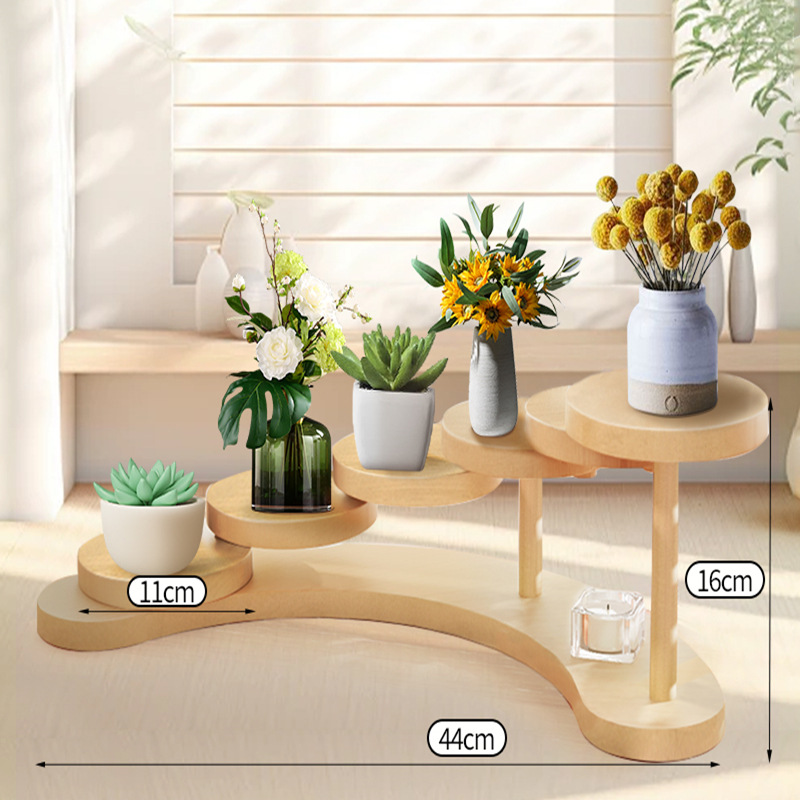 Round display stand - left side