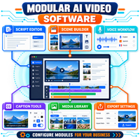 Logiciel de génération de vidéos courtes avec script IA personnalisé pour la création de contenu sur les réseaux sociaux