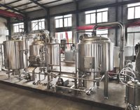 Bouilloire de bière artisanale, acier inoxydable 304, 300l