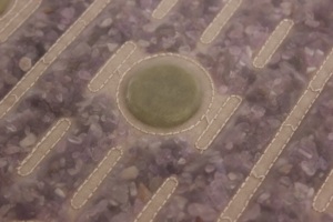 Good Quality Amethyst <strong>Jade</strong> Crystal Massage Heating <strong>Mat</strong> 45x45cm 30-70C PU Leather Chakra <strong>Health</strong> Care Cushion CE/FCC Certified - Product Image 4