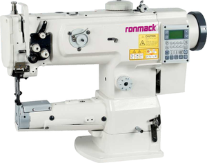 New RONMACK RM-1341D-7 Bed Single Needle Automatic Trimmer Tubular Direct Drive Motor Heavy Duty <b>Lock</b> Stitch - Product Image 1