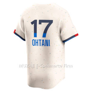 جيرسي جديد لوس أنجلوس 17 # شوهي أوتاني للرجال والنساء والشباب محدود اللاعب جيرسي مخيط - Product Image 4