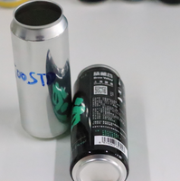 Boîtes de conserve en aluminium élégantes de 200 ml, 250 ml, 355 ml, 473 ml, 12 oz pour boissons gazeuses, Coca-Cola