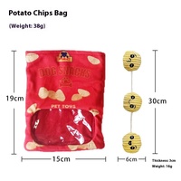Sud-coréen de luxe écologique en peluche chien chat jouets distribution de nourriture meulage des dents soulagement de l'ennui nouveauté conçue en usine