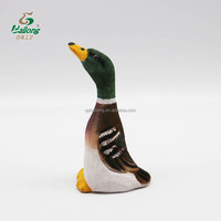 Sculpture faite à la main Home Decor Statue et Figurines Canard en bois sculpté personnalisé