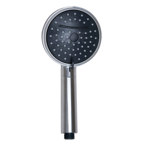 Soffione doccia Olbia 116mm a 2 getti in acciaio inox 304 con rubinetti termostatici, finitura lucida, getto a pioggia, per uso in appartamento - Product Image 1