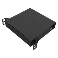 OFDF Panneau de brassage pré-câblé 2U pour montage en rack 19 pouces, 144 288 fibres, avec cassettes MPO, fibres SC LC, équipement de fibre optique